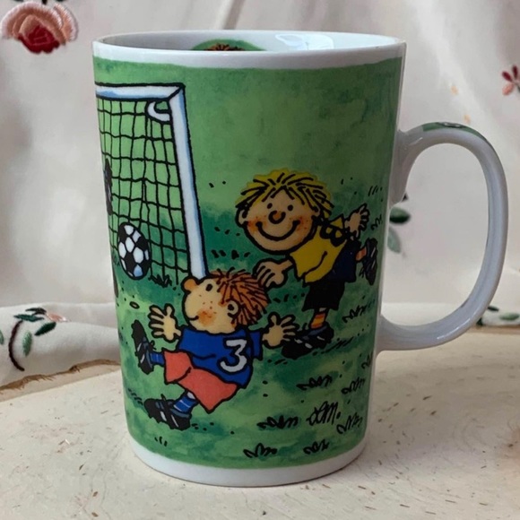 LUTZ MAUDER football mug Germany coffee tea cup - Picture 3 of 6